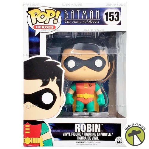Funko POP Heroes Batman The Animated Series Robin 153 Vinyl Figure