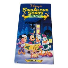 Disney  s Sing Along Songs Very Merry Christmas VHS Video Tape Vol 8 VTG RARE 