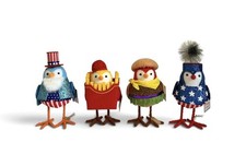 Set Of 4 Target Featherly Friends Summer Birds Fourth Of July Patriotic 2026
