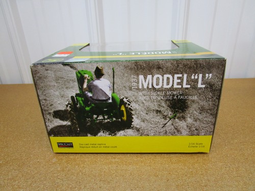 1937 John Deere L tractor + Sickle Mower SPECCAST 1/16 diecast farm toy B11Z - Picture 8 of 8