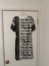 ANN TAYLOR LOFT LADIES S/S DRESS WITH BELT TIE SIZE 2 NWT