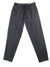 Mack Weldon Jogger Pants Mens Medium Gray Drawstring Zip Pocket Lounge Athletic