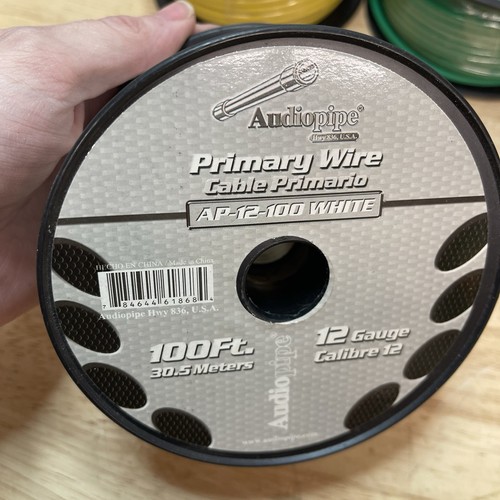 Stärke 12 Auto Audio Primärkabel (100 Fuß - 5 Rollen) - Fernbedienung, Strom/Masse Elektrik - Bild 5 von 15