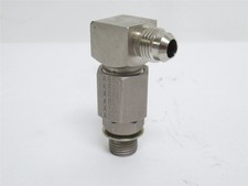 231986 New-No Box; Nordson 274288 Inline Filter; 90Deg; 3/8 JIC x 3/8 BOSS