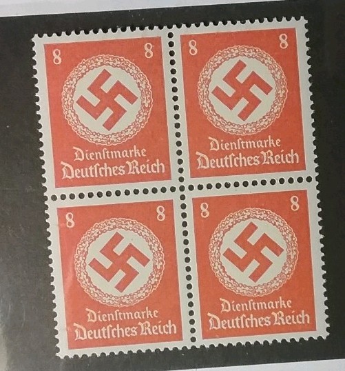 GERMANY - WW2  STAMP COLLECTION  - GERMAN 3RD REICH - WAR EAGLE SWASTIKA