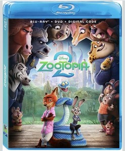 Zootopia 2 - Bluray & DVD - Disney