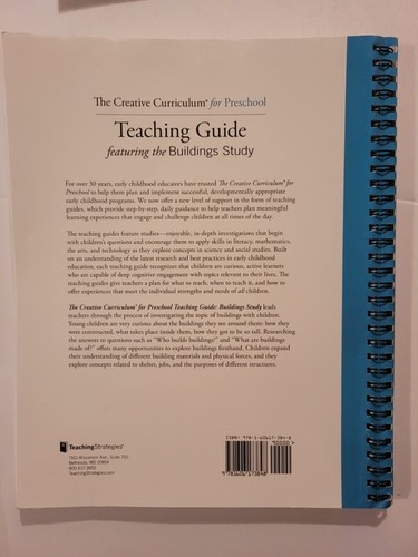The Creative Curriculum for Preschool Teaching Guide featuring Buildings Study - 第 2/3 張圖片