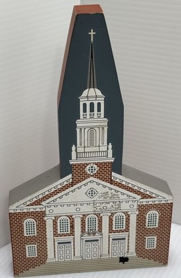 1993 Cats Meow Coffman Chapel Hood College Frederick Maryland Shelf Sitter