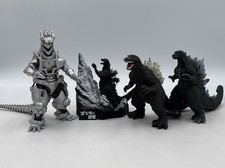 TOHO Bondai Godzilla Mini Figures Lot 2001 2003 2004 Diorama Mechagodzilla READ