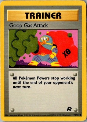 Pokemon Goop Gas Attack 78/82 Team Rocket Englisch