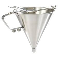 Stainless Steel Confectionery Funnel with 3 N...