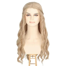Miss U Hair Long Wavy Blonde Costume Wig Elf/Princess/Hippie Adjustable OSFM