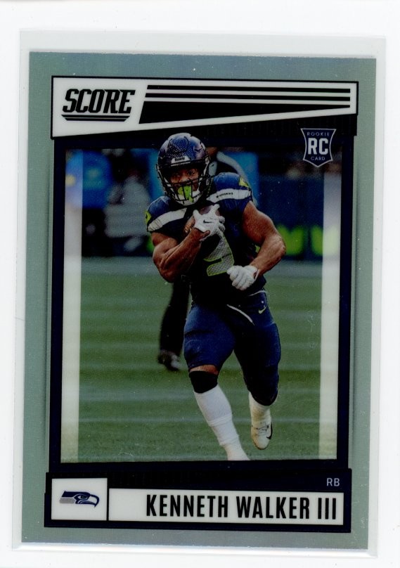 2022 Panini Chronicles #SP-329 Kenneth Walker III Score Premium Silver D10