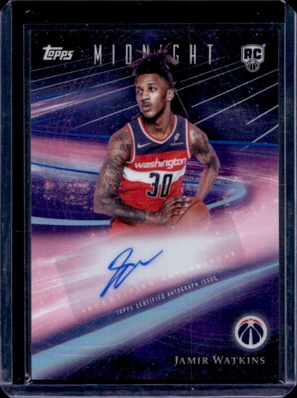 2025-26 Topps Midnight Jamir Watkins Rookie Horizon Signatures RC Auto #RHS-JW