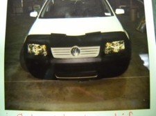 Lebra Front End Mask Cover Bra Fits Vw Jetta 1999-2005 Wo Park Lights In Bumper