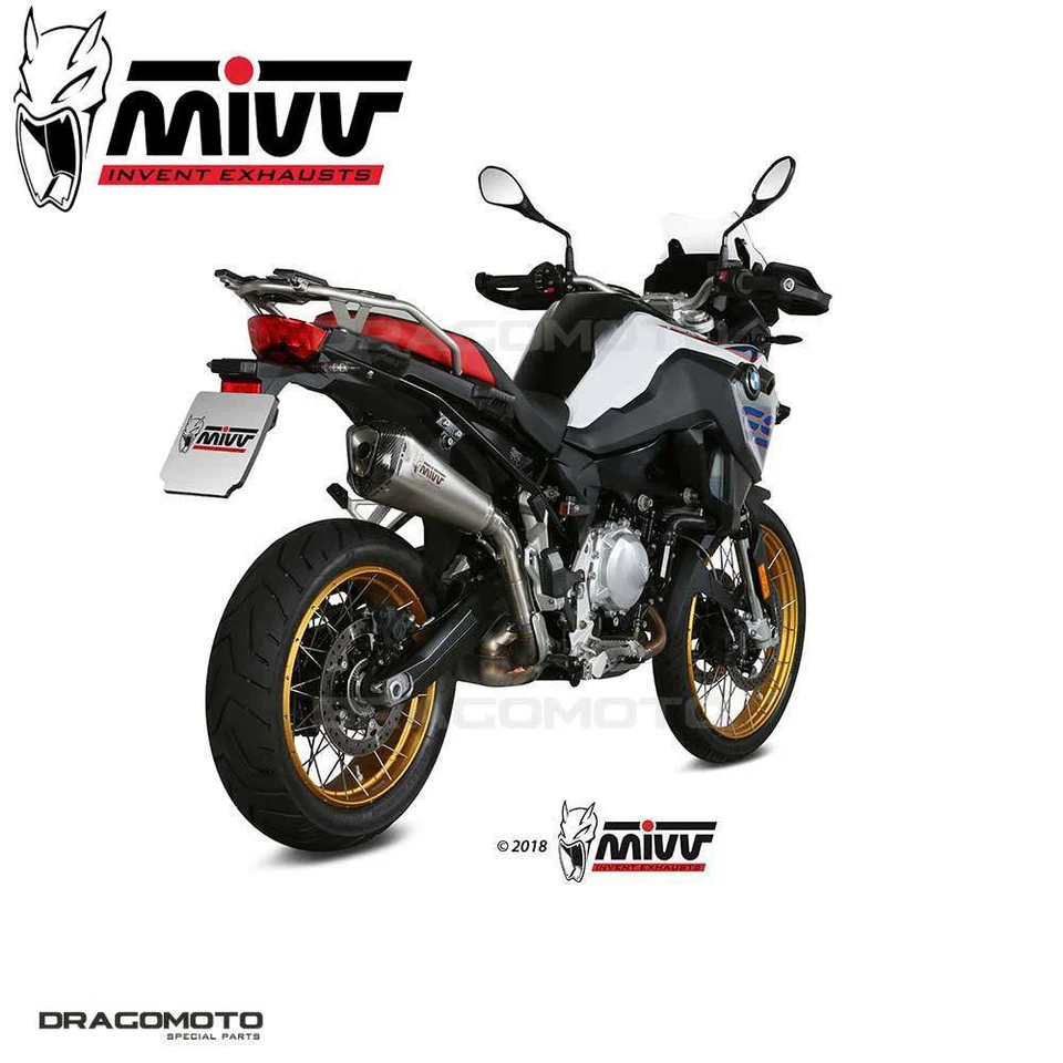 échappement BMW F 850 GS 2020 2021 MIVV Delta Race - Photo 2/4