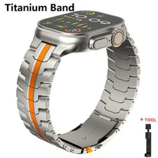 Titanium Band for Apple Watch Ultra 3 49mm Metal Strap Series 11 10 9 8 7 6 46mm