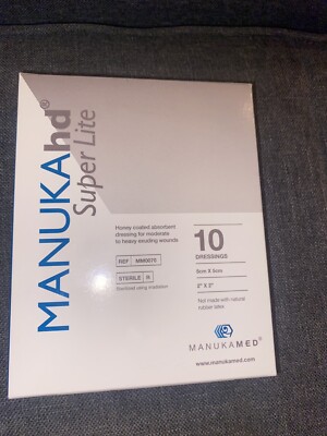 MANUKAMED 1 BX/10 EA MANUKAhd Super Lite 2'' x 2'' MM0070