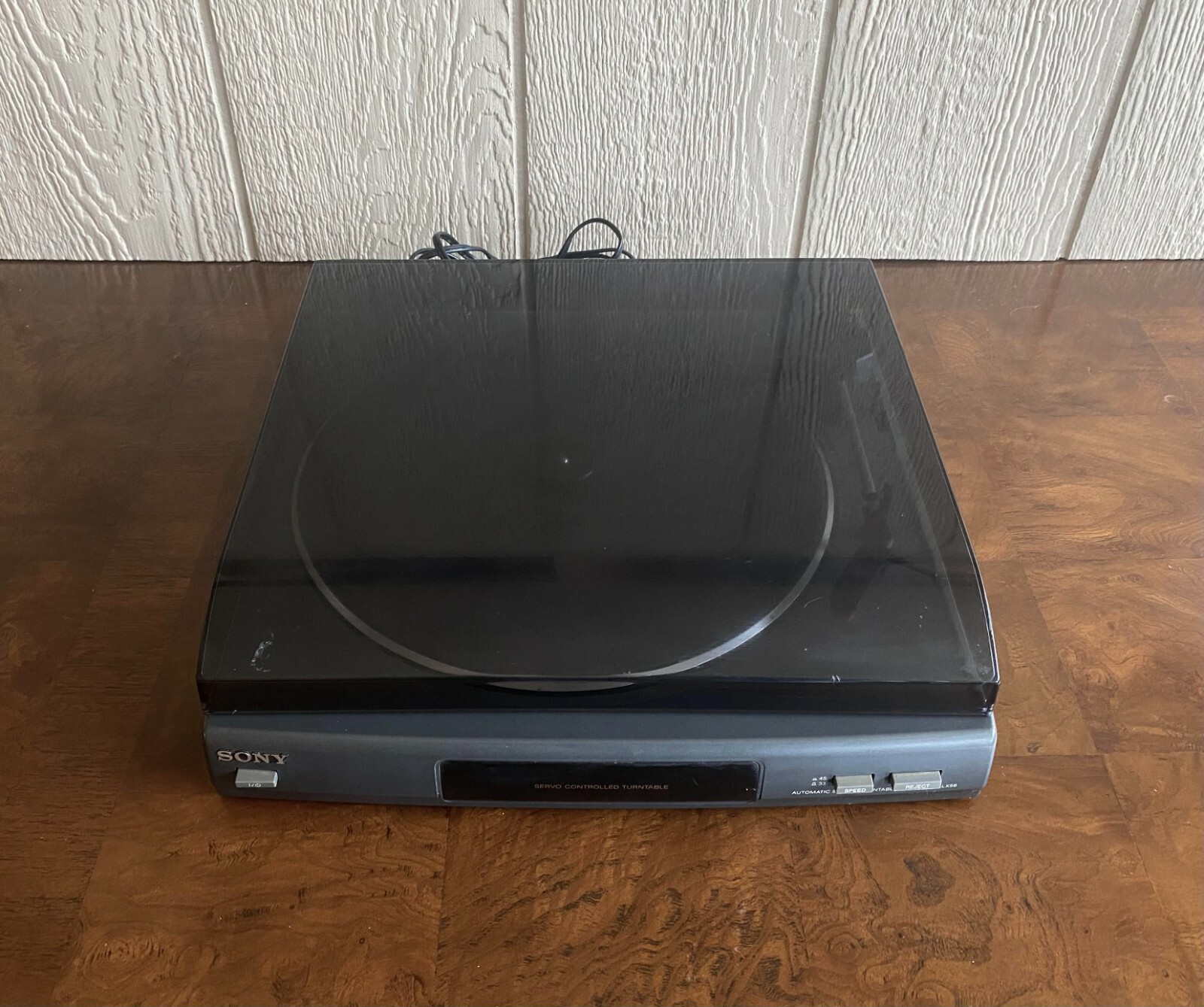 Sony PSLX56 Automatic Stereo Turntable System Black For Parts eBay