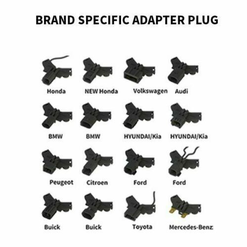 MrHorn 12v Eletric Horns 2PC for VW Golf Jetta Passat Artoen Atlas Tiguan Taos 