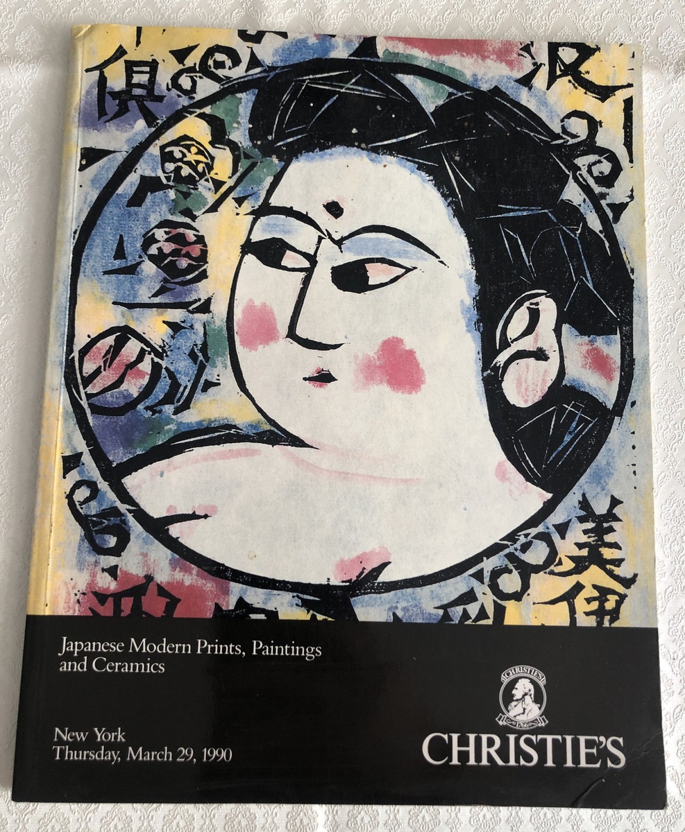 Christie's Japanese Paintings Prints Ceramics 1990 Auction Catalog