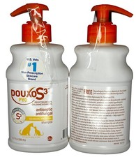 DOUXO S3 PYO Antifungal/Antiseptic Shampoo For Dogs  Cats 6.7 oz X2 - New