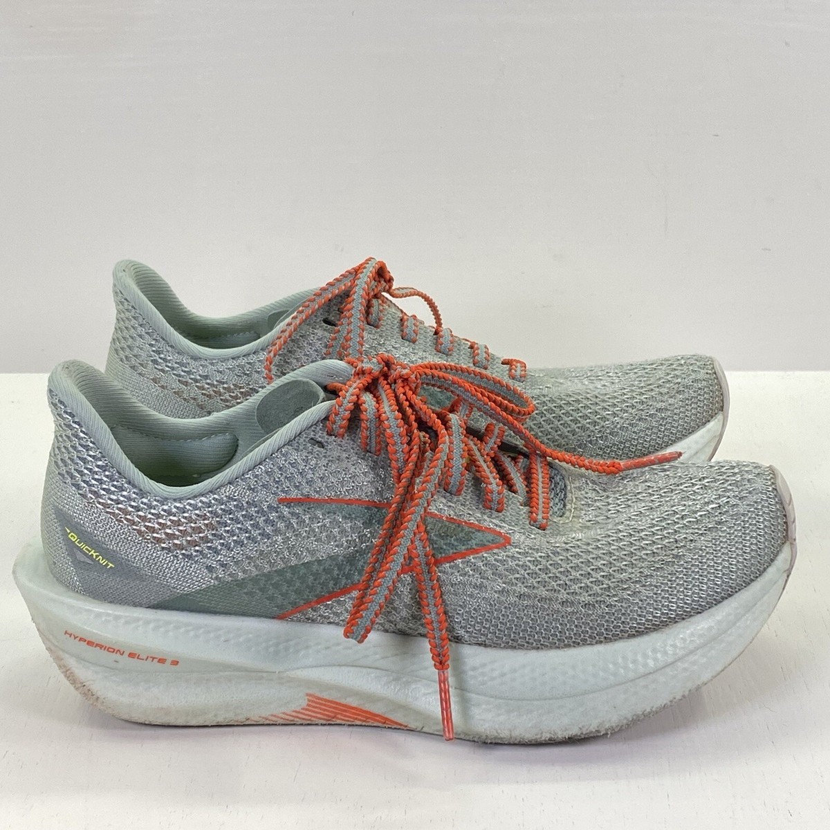 Brooks Hyperion Elite 3 Blue Surf Cherry Running Shoes Mint Green