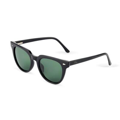Fortis Cat Eyes - Gloss Black - Green / Polarised Sunglasses / Fishing