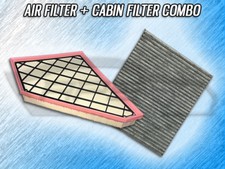 AIR FILTER CABIN FILTER COMBO FOR 2017 2018 2019 2020 2021 CADILLAC XT5 XT6 3.6L