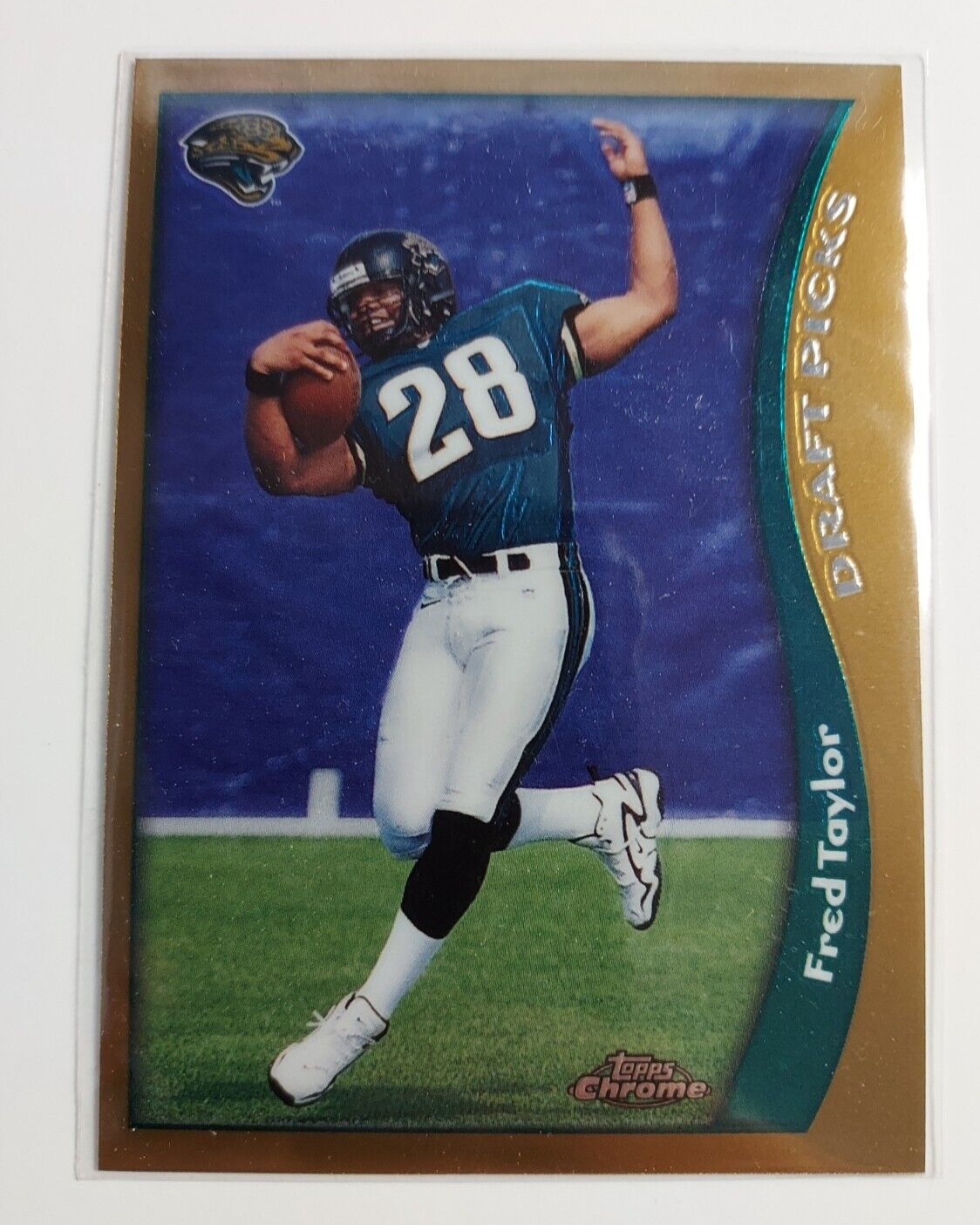 1998 Topps Chrome Fred Taylor Rookie #152 Jacksonville Jaguars