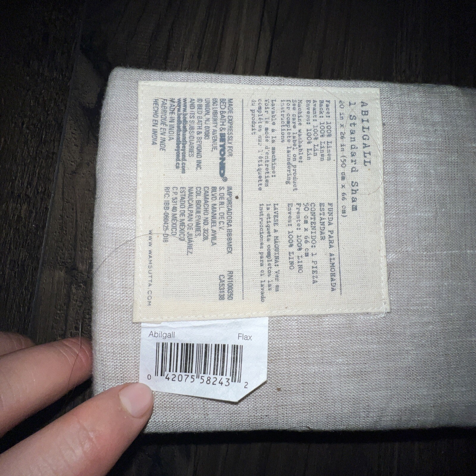 Wamsutta Vintage Pillow Shams Pair Abigail Standard Linen Fla” ” for sale online eBay