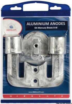 Kit Anode Mercruiser Bravo 2 Et 3 - Neuf Pour Moteur Bateau (origine Italie)