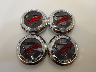 RAYS VERSUS Wheel Center Cap 4pcs Plated 66mm YQ011 Unused From JAPAN
