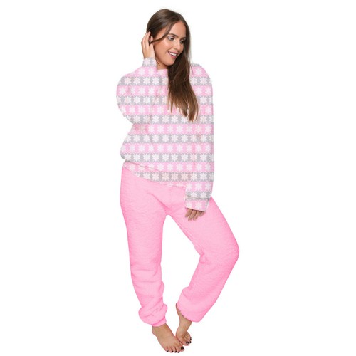 Ladies Womens Pyjamas Set Long Sleeve Top Nightwear LoungeWear Pyjama PJ'S UK - Picture 9 of 11