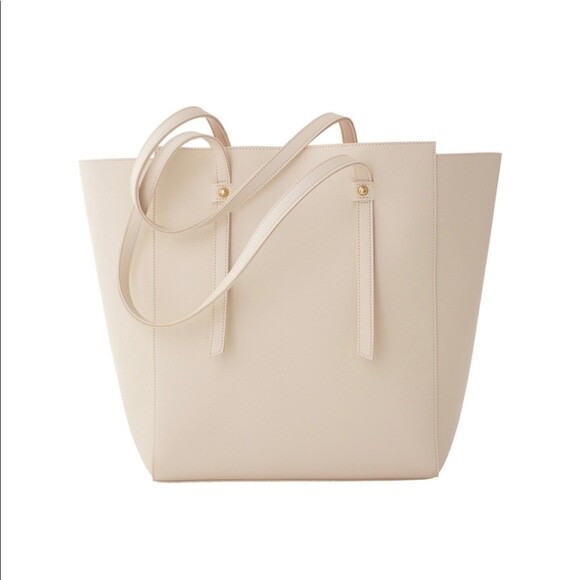 Ulta cream tote bag