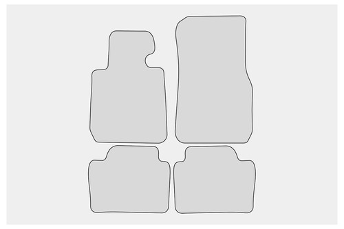 Premium Doppelziernaht Tappetini Adatto A per BMW 3er F30 F31 M3 Bj.2012-02 / - Bild 8 von 8