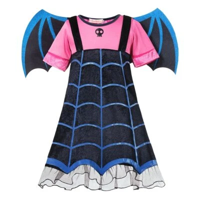 Disfraz De Princesa Vampirina Para Niñas Ropa De Carnaval O Fiesta De Halloween - Picture 2 of 14