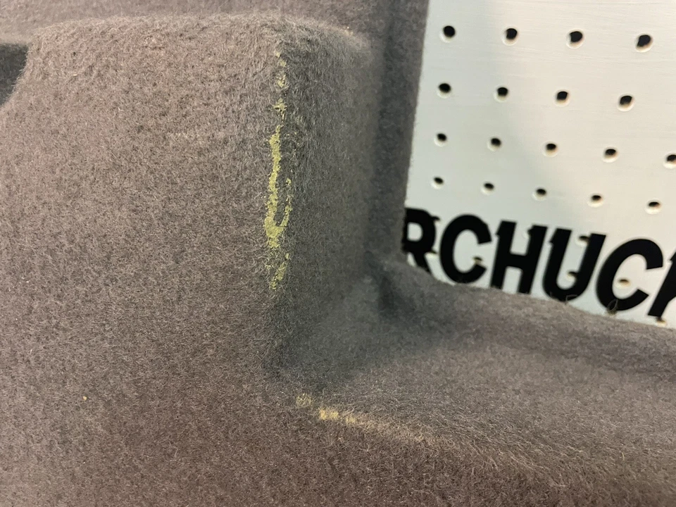 BMW 540i 2000 maletero trasero subwoofer caja cubierta superior alfombrilla gris OEM Foto 2 de 4