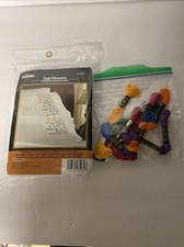 Bucilla  Tall Flowers Two Pillowcases  20"x30" Stamped Embroidery With Floss