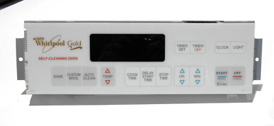 Whirlpool Range Control  8053444 6610117 WP6610117  WHITE  GR396LXGQ0  RJ0306147