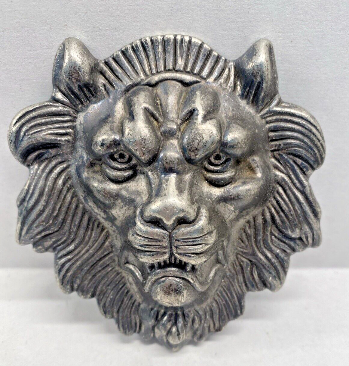 lion head belt buckle