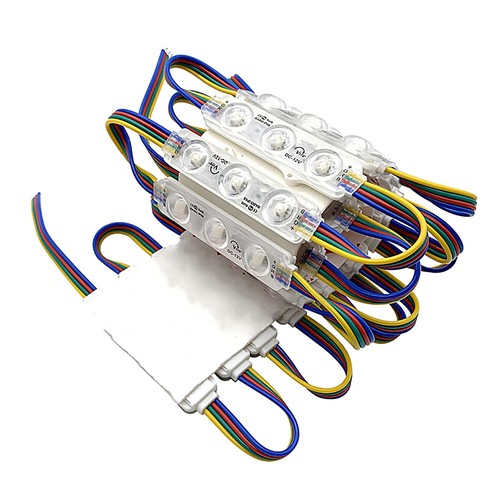 Super Bright IP65 Waterproof 5050 SMD RGBLED Module Light DIY Sign Lamp DC 12V - Picture 18 of 36