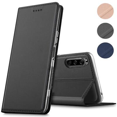 Schutz Hülle Für Sony Xperia 10 III Flip Case  Handy Tasche Klapphülle Slim