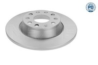 2X Meyle 115 523 0025/PD Bremsscheibe FüR Audi Seat Skoda VW
