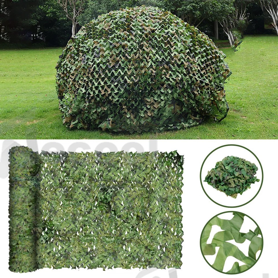 4x5m 2x3m Camouflage Jagd Tarnnetz Bundeswehr Armee Army-Tarnung Camo Hunter - Bild 4 von 4