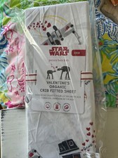 Pottery Barn Kids Star Wars Valentines Crib Sheet