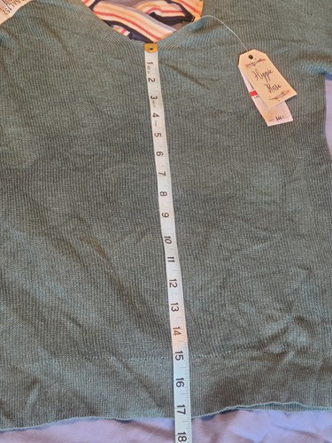 Hippie Rose junior XS lightweight sweater NWT retail value $ 44.00 Criss-cross - Picture 10 of 10