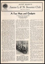 1931 Coleman School Raleigh Tennessee Photo Miniature L&N Train Article Print Ad