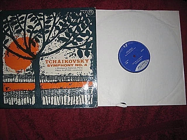 LP, Tchaikovsky Symphony No 4 F minor, Op 36. Kletzki,  Paris, 1963, AM 2241 VGC - Image 3 of 4