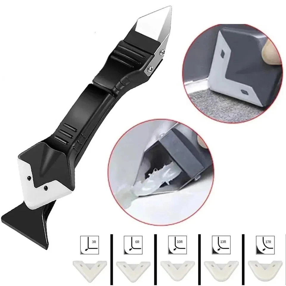 3 in-1 Silikonentferner und Silikonfugenwerkzeug Silikon Verstemmen werkzeug Neu